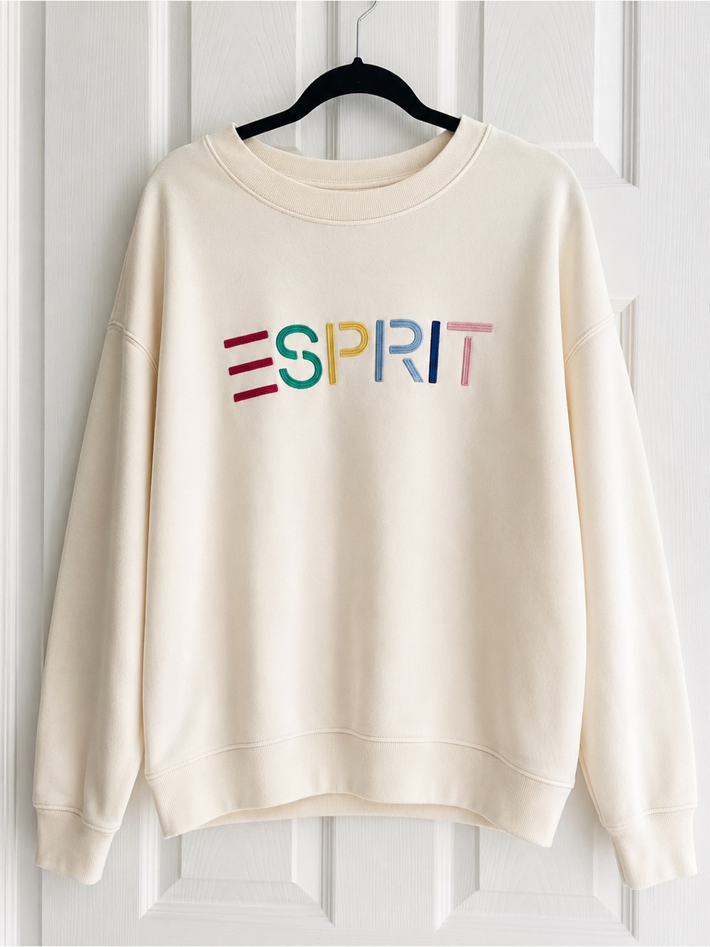 NWT Esprit Embroidered Logo Crewneck Sweatshirt XL